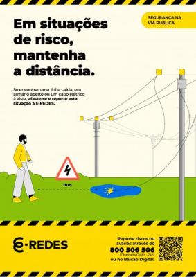 Recupera&ccedil;&atilde;o da Rede El&eacute;trica | Alerta para perigo de cabos ca&iacute;dos